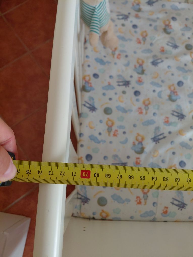 Cama de bebé evolutiva com colchão NOVO