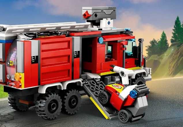 LEGO City 60374 Terenowy Pojazd Straży NOWE Klocki Duży Zestaw WYSYŁKA