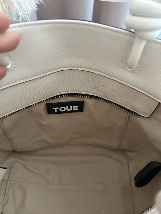 Jasno bezowa torebka Nowa Tous