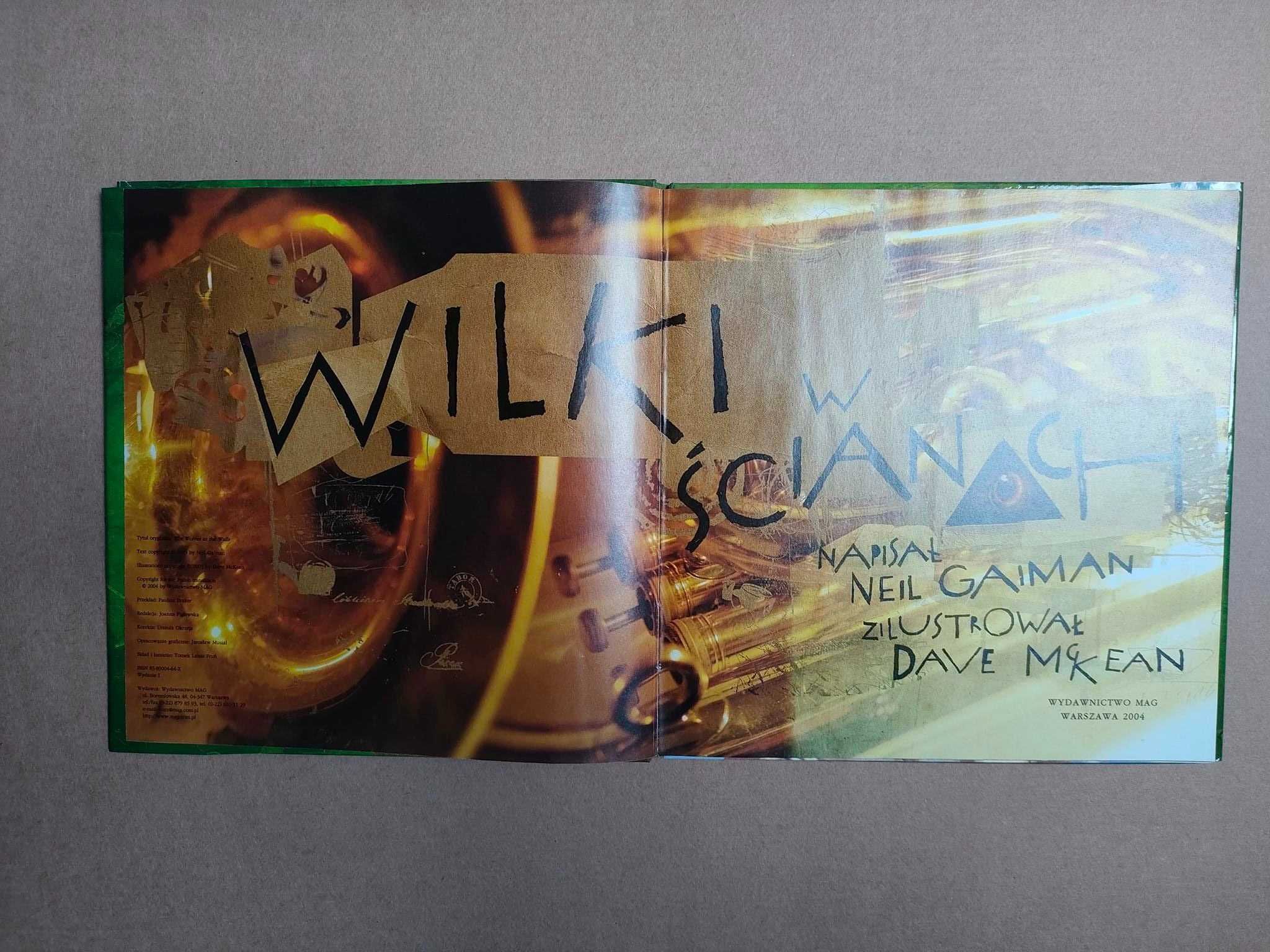 Wilki w ścianach - Neil Gaiman, Dave McKean