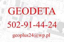 Geodeta. Warszawa i powiaty sąsiednie.