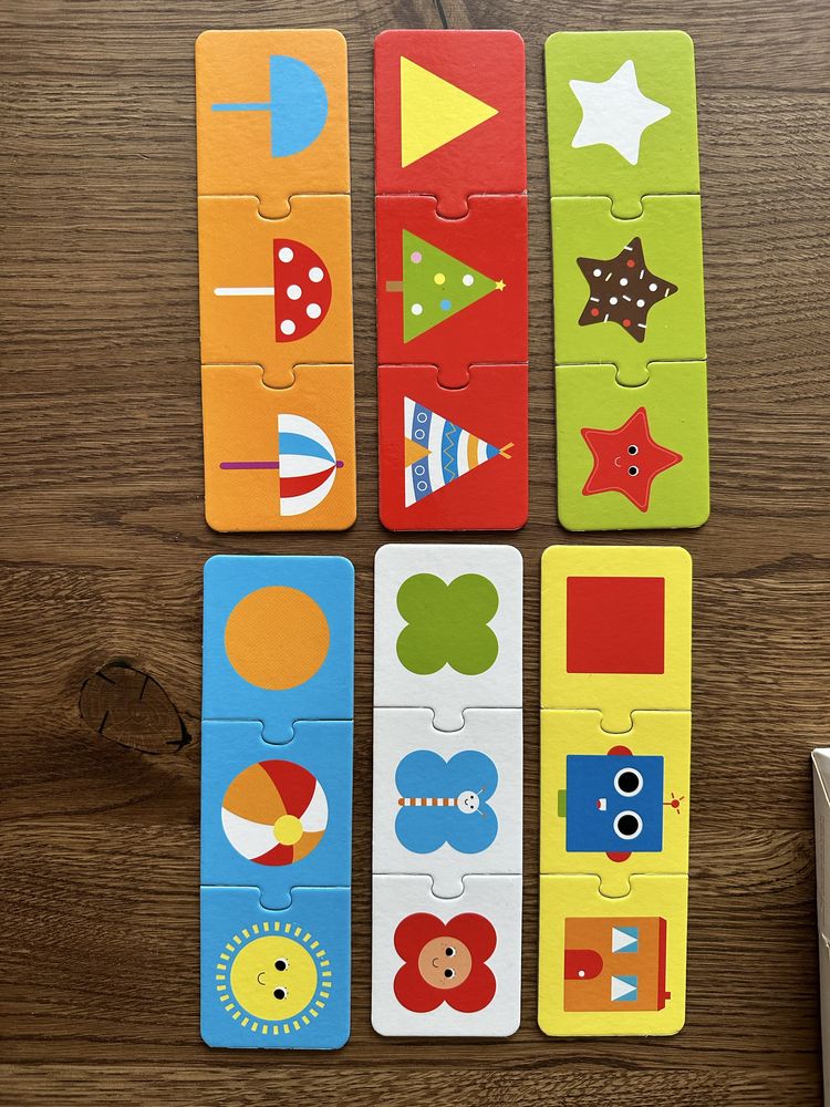 Zestaw puzzli dla dzieci od 2 lat