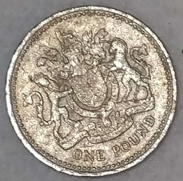 Moeda do ano 1993( libra inglesa)