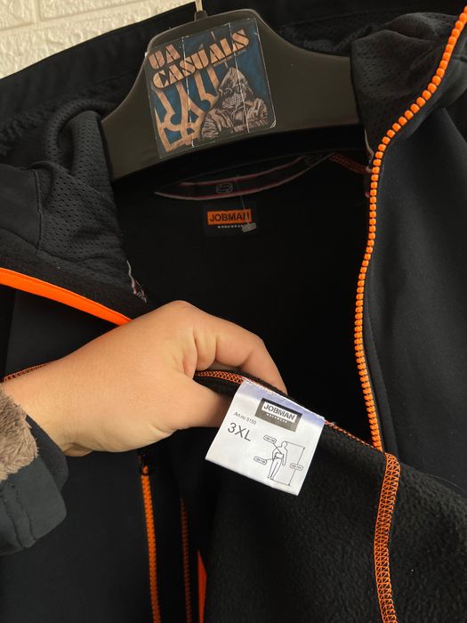 Робоча кофта Jobman vision флісова термо еластична р2-3ХЛ