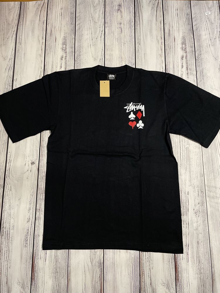 Футболка Stussy Black Poker