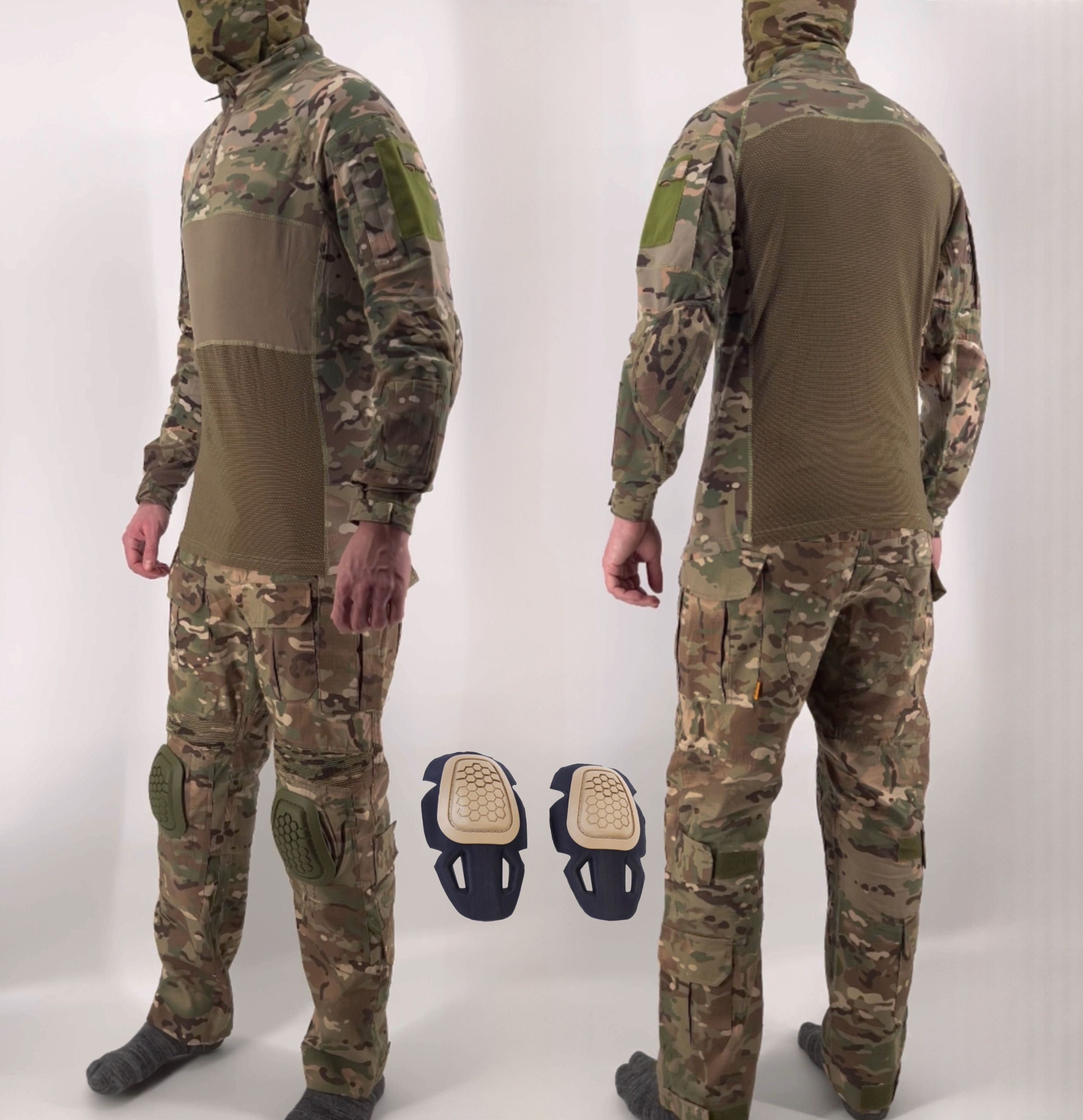 Тактична форма військова камуфляж мультикам літня штани убакс военная