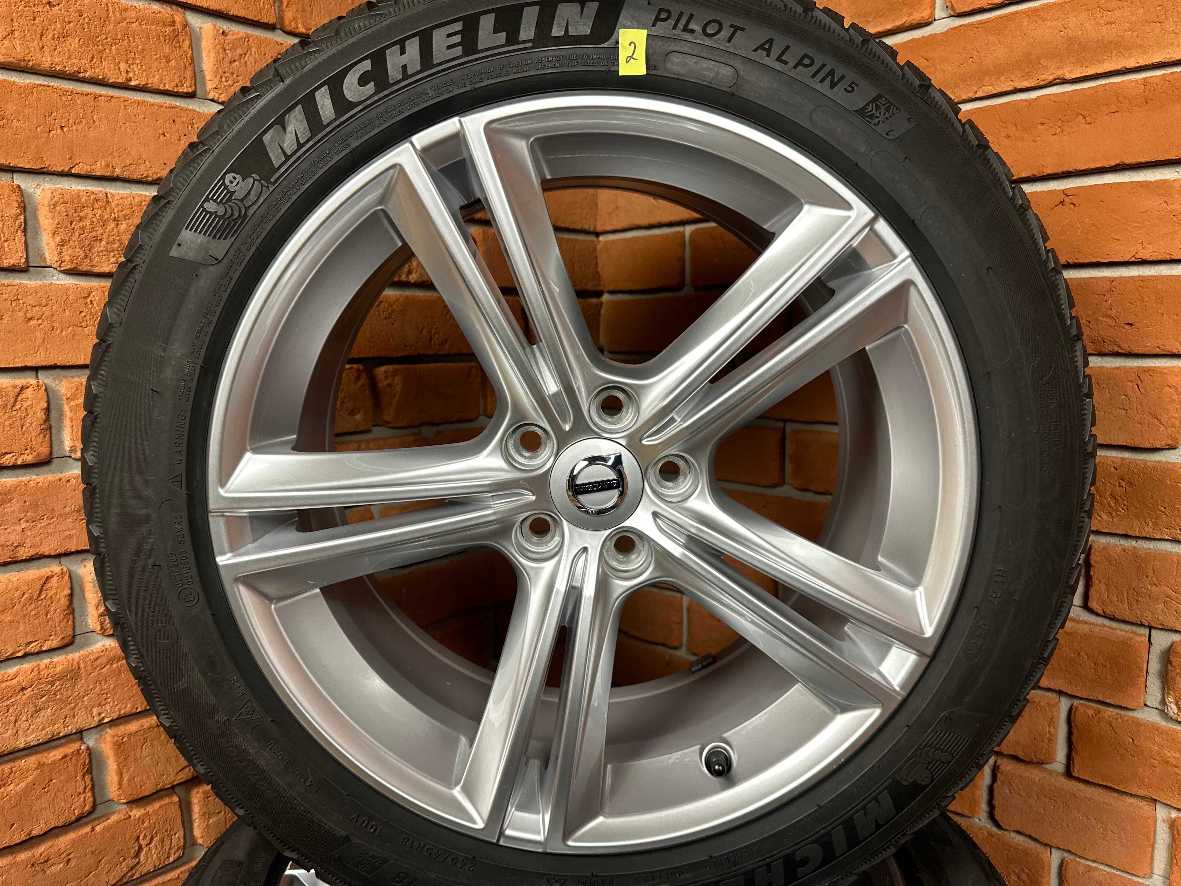 Koła Felgi 18 5x108 Volvo S90 V90 Zimowe Michelin