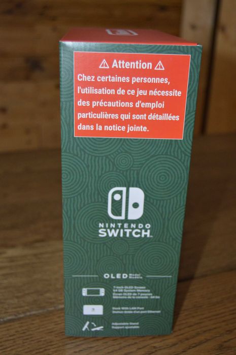 Nintendo Switch Oled - Zelda Edition - Nova