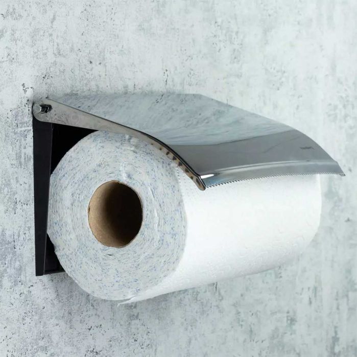 Uchwyt metalowy na ręczniki papierowe Klausberg wieszak kuchenny stoja