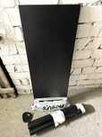 Blat z Nogami Biurko 120x40 Czarny