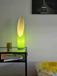 Lampa z tworzywa w stylu space age Lipstick zielona