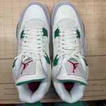 Zielony|Sportowe-Męskie NikeJordan4 UnisexTrampki /42