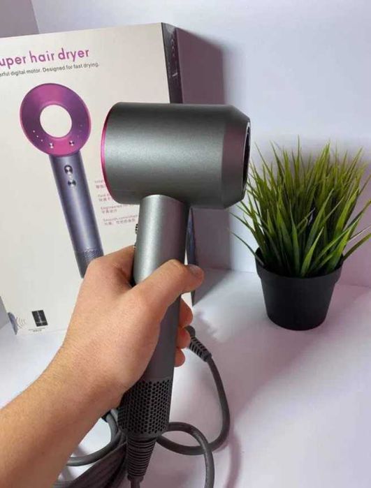 Фен-укладка 5 в 1 бюджетна ціна, аналог Dyson Дайсон з насадками