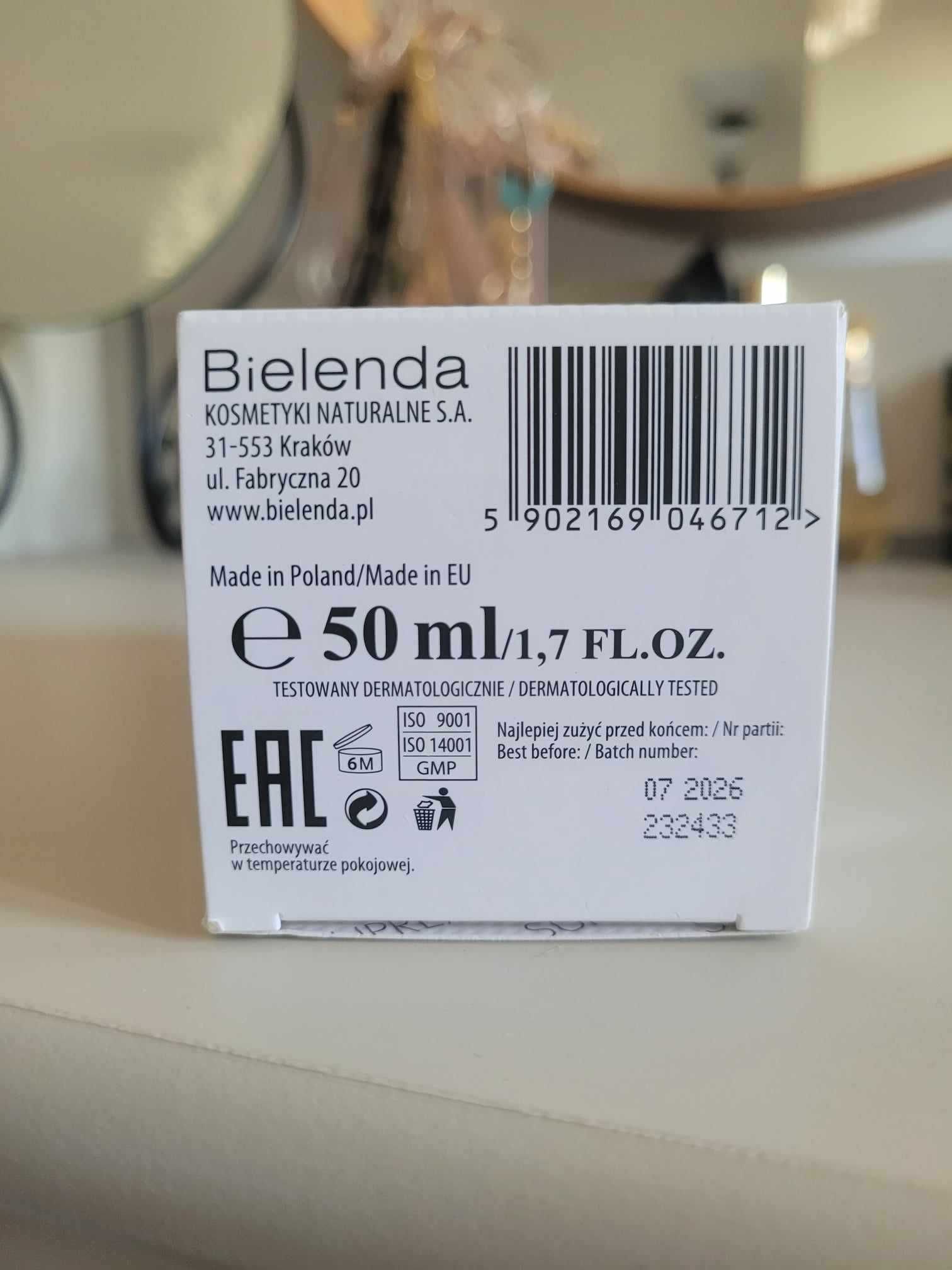 Bielenda Satynowy krem ochronny spf 50