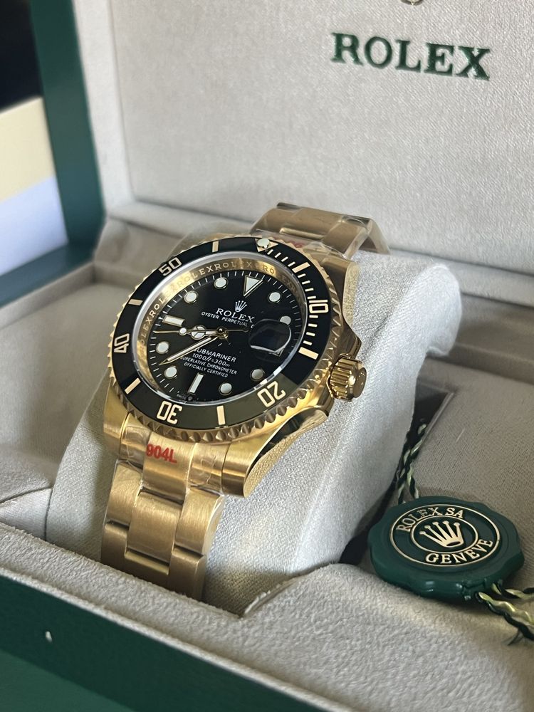 Rolex Submariner Date Just Full Gold/Black