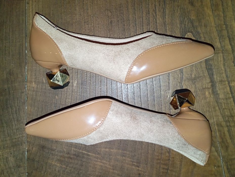 Sapato Salto Sintético - Xinlilai