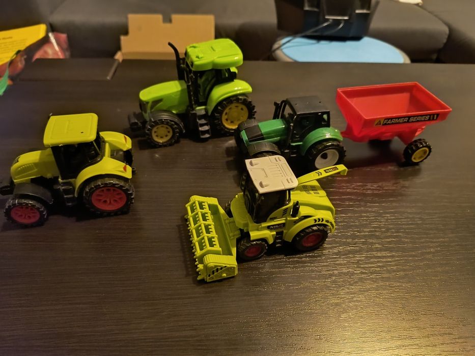Traktorki i kombajn zabawki