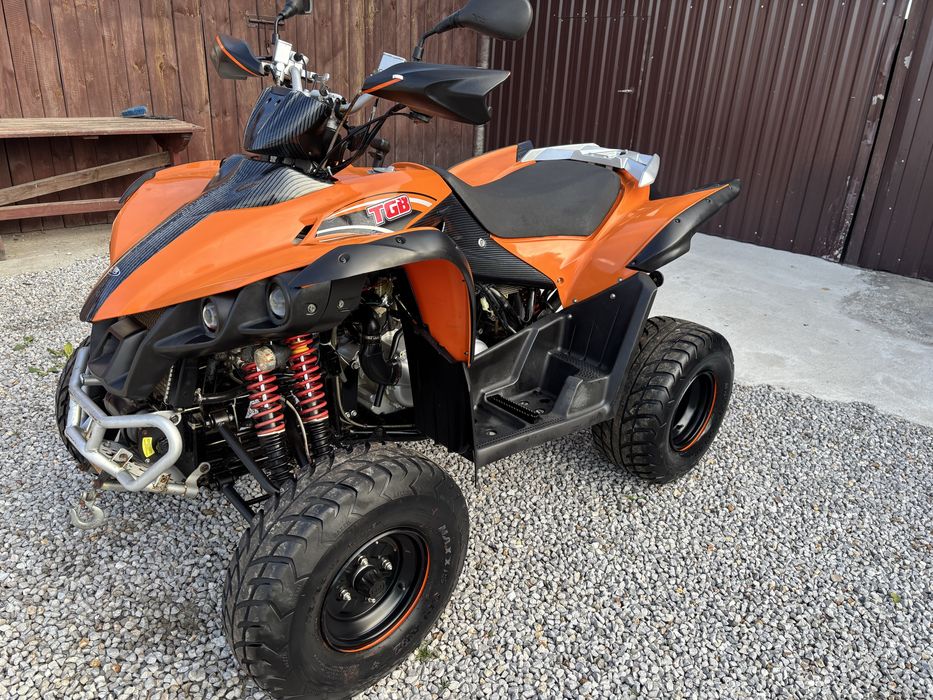 Quad tgb 325 homologacja L7e wyciagraka