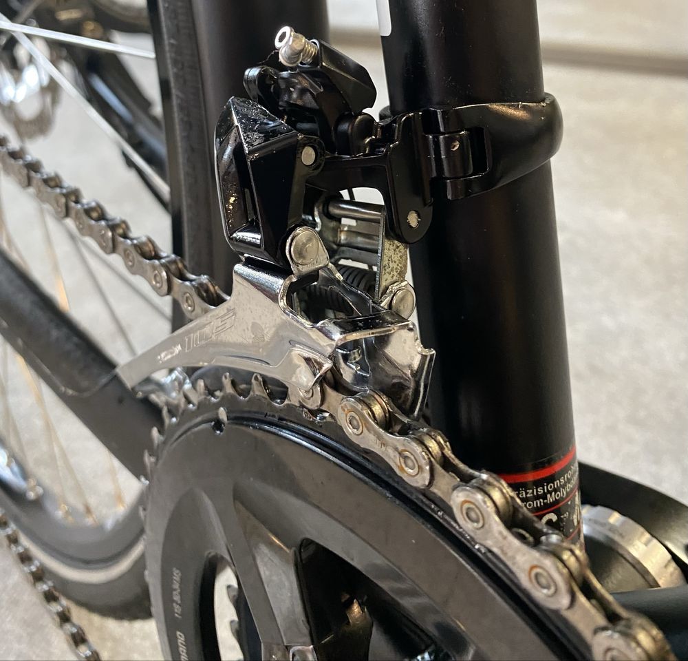 Gravel VSF Fahrrad Manufaktur Shimano 105 2x11 Hudraulika 25CrMo4 62cm