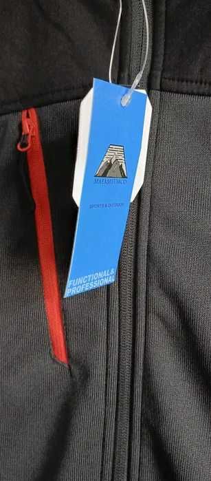 Mapamyumco kurtka sofshell męska XL bardzo ciepła