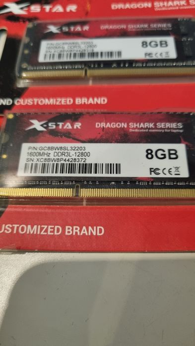 Kości ram 2x8gb DDR4