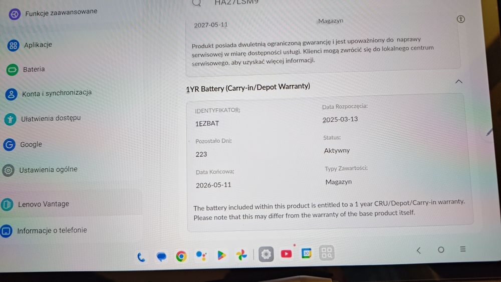 Tablet Lenovo TAB M11 tb330XU 8/128 GB, LTE!!