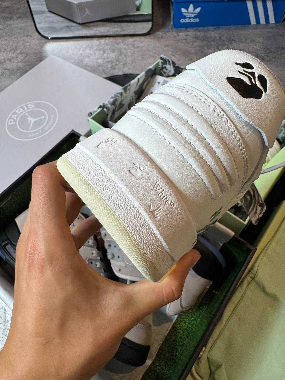 (БЕЗ ПЕРЕДОПЛАТИ)Off white office For walking оф вайт білі