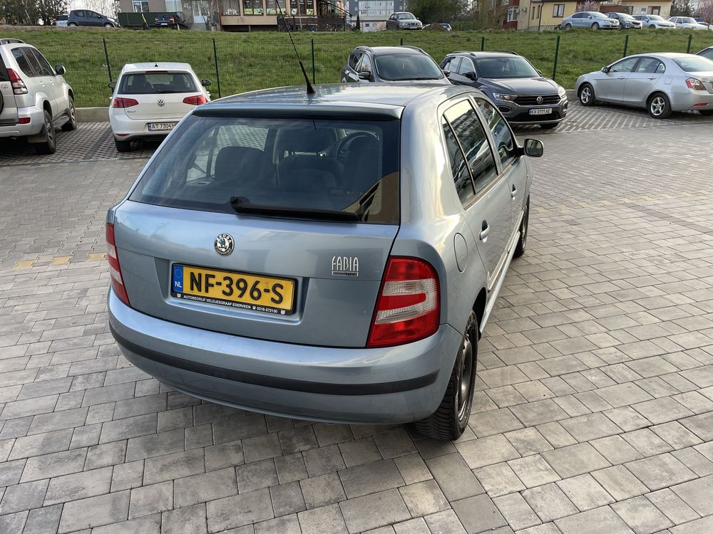 Fabia 1.4 mpi Розмитнена