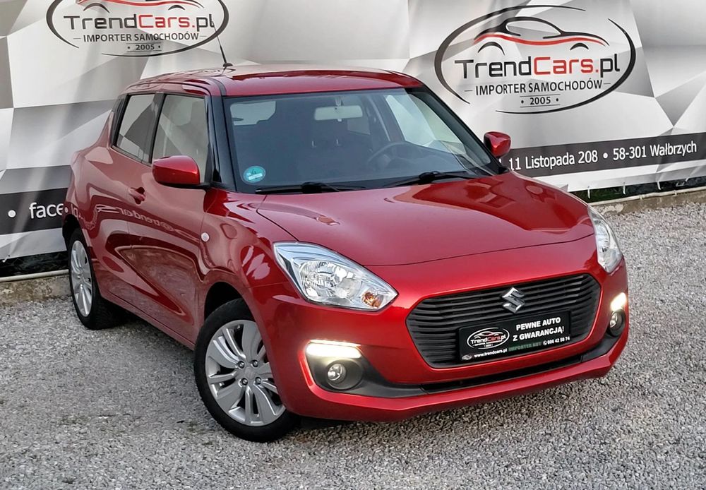Suzuki Swift 1.2 90 KM Navi Kamera bezwypadkowy Serwisowany Gwarancja Opłacony