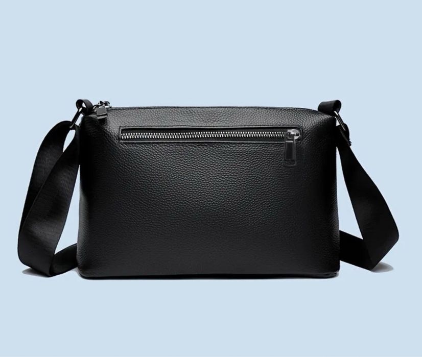 Шкіряна сумка через плече