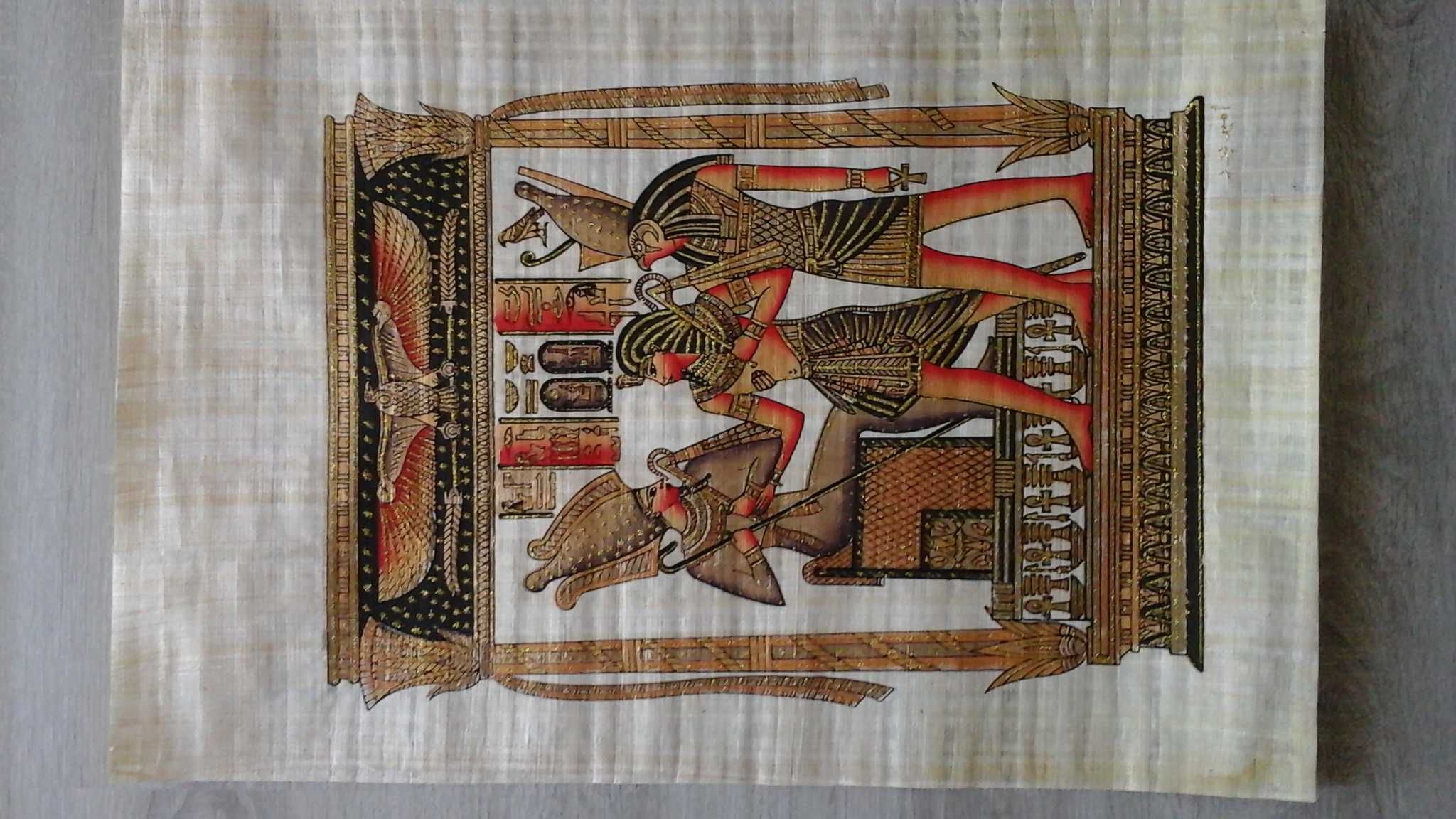 Papirus orginalny  z Egiptu