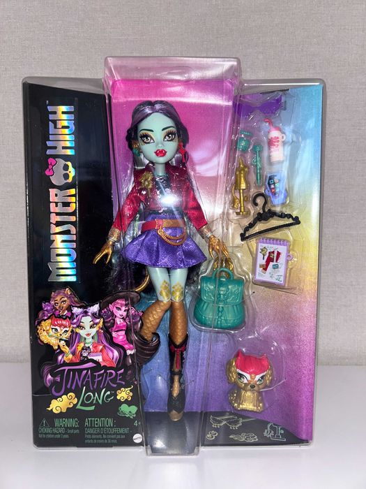 Monster High Jinafire Монстер Хай Джинафаер з пітомцем