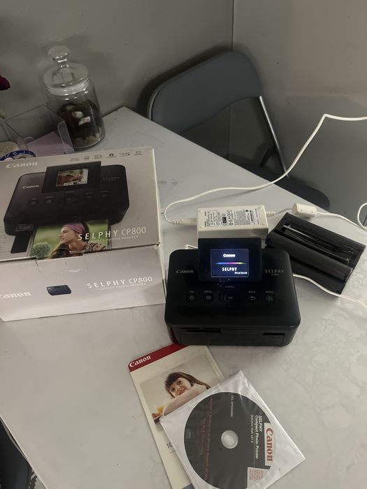 Фотопринтер Canon cp800  як новий