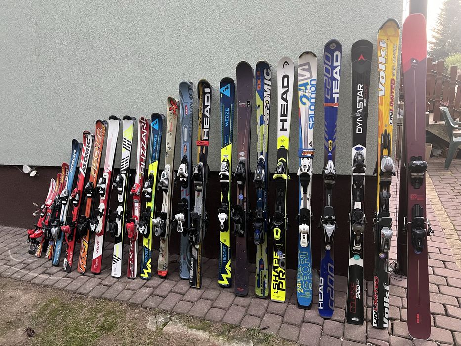 Sprzedam Narty, snowboard, buty. Head,salamon i wiele innych