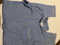 Pizama H&M błękitna piżamka pajac 92
