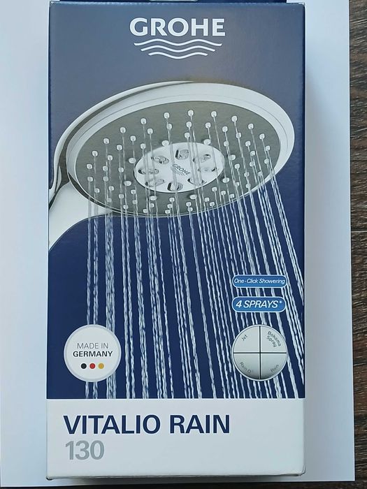Słuchawka Grohe Vitalio 130**oryginał 130mm 4 strumienie*nowa