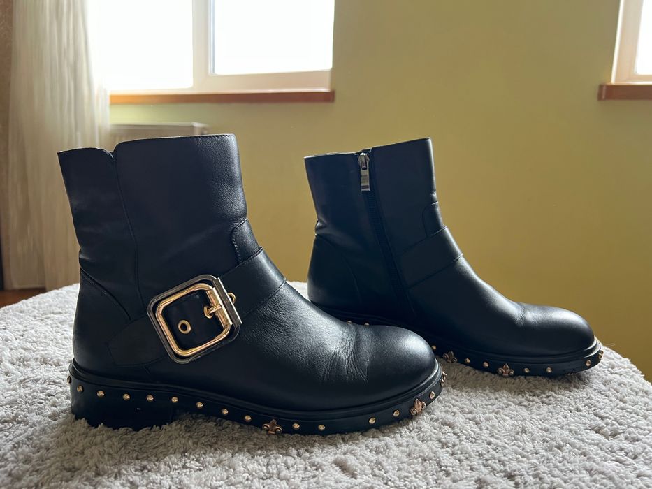 Шкіряні черевички Preppy 39 р.