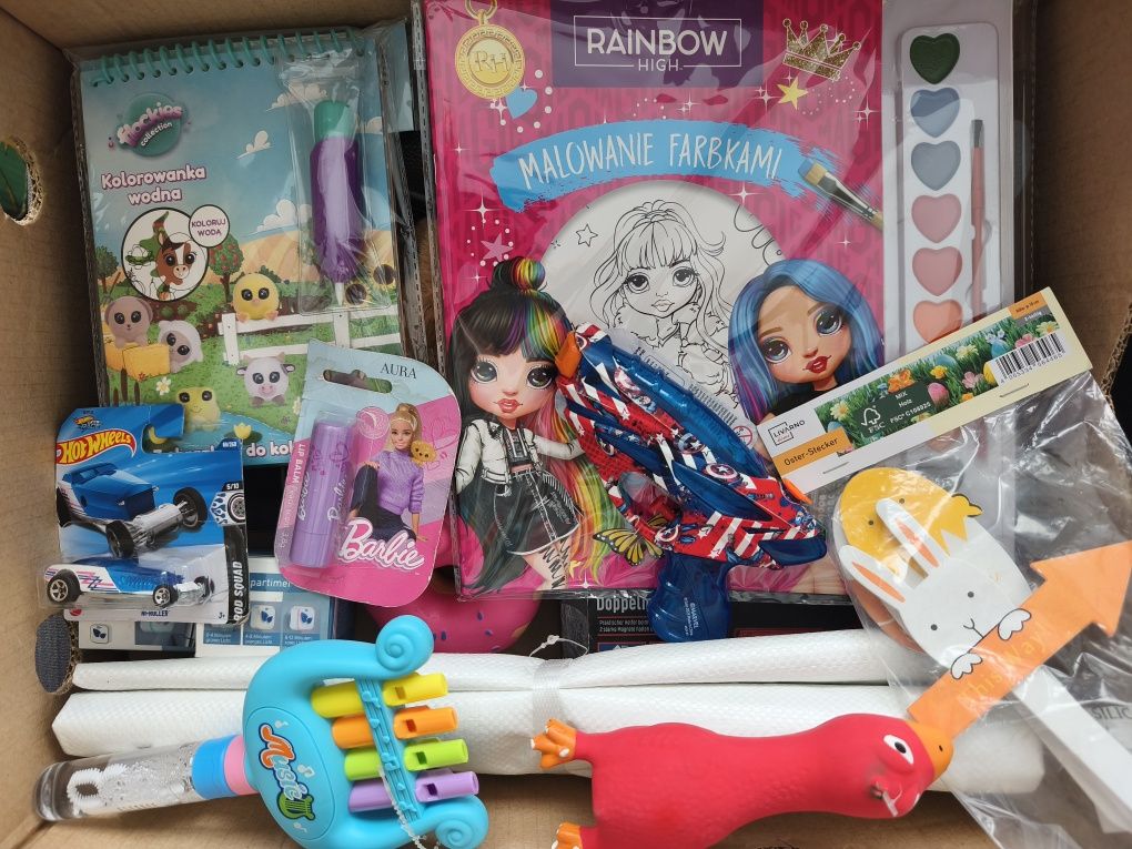 Karton box mix biedronka Lidl Action dziecko dom