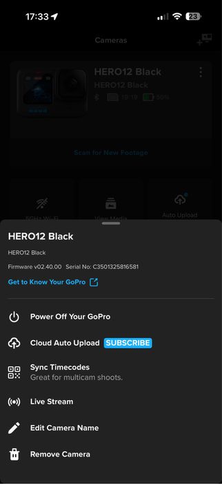 Kamera Gopro 12 Black