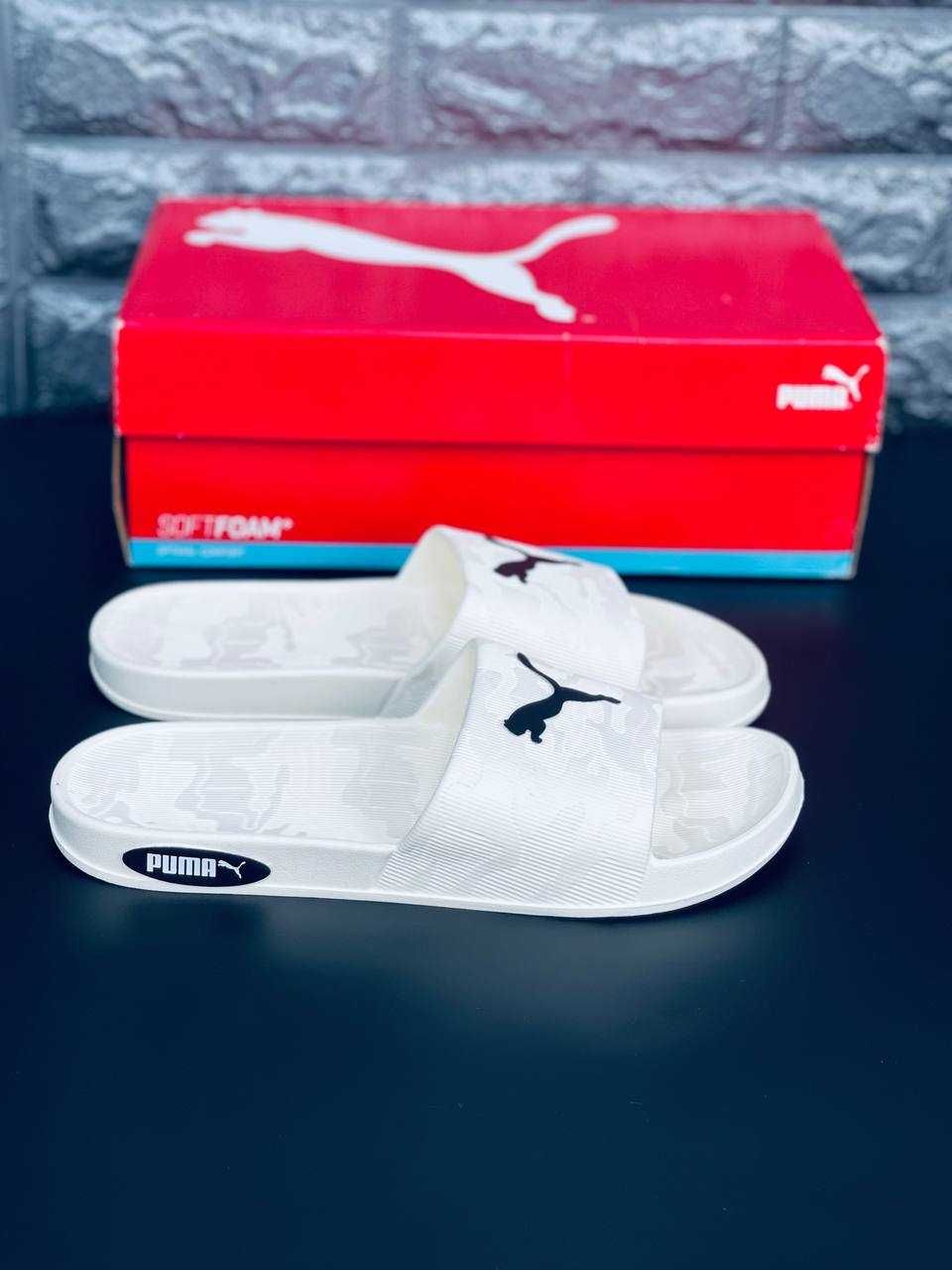 Шльопанці Puma Popcat 20 чоловічі 40-46! Тапочки для прогулок White