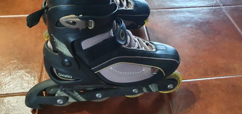 Patins em Linha Oxelo c/ oferta de protecções