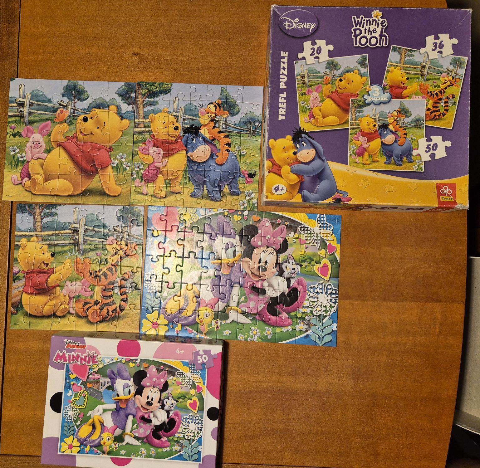 11 sztuk Puzzli plus Gra Na Jagody plus Karty