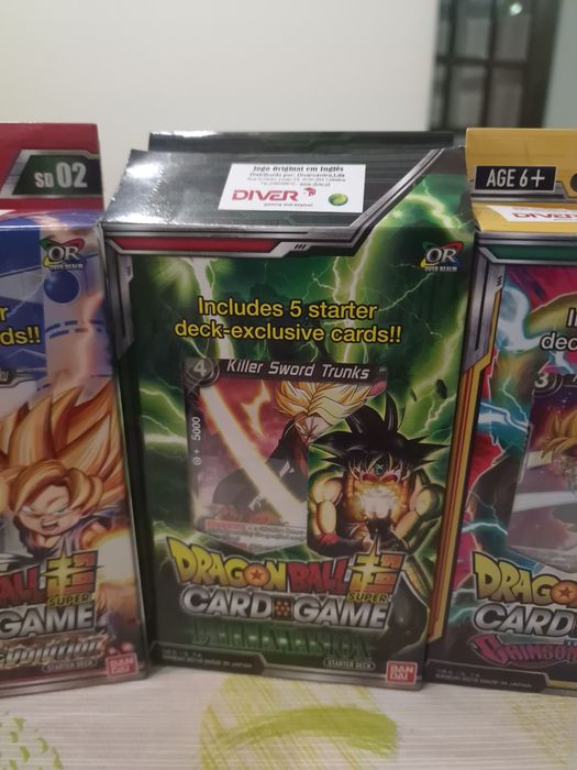 5x Starter Decks Dragon Ball Super Card Game