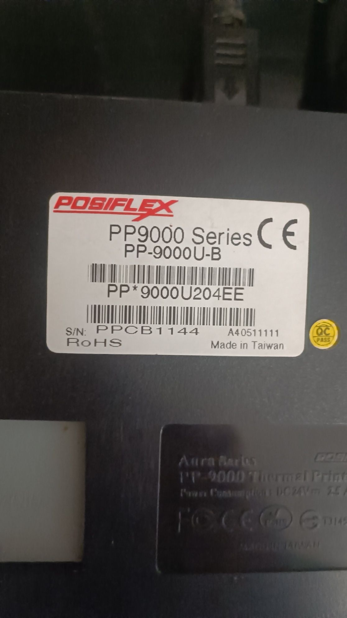 Máquina talões posiflex