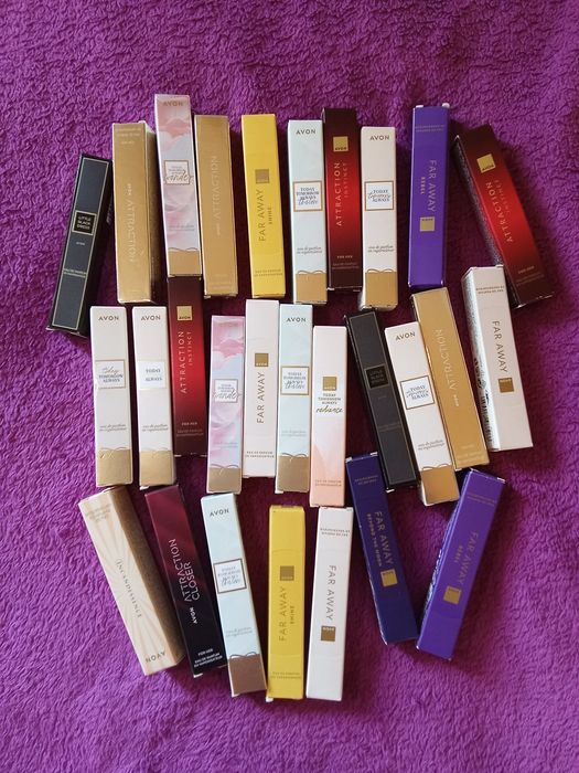 Perfumetki Avon perfumy attraction far away today lbd incandessence