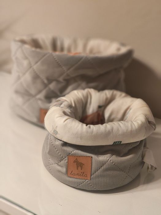 Zestaw pojemników/koszy dla niemowlaka S+M Lanila