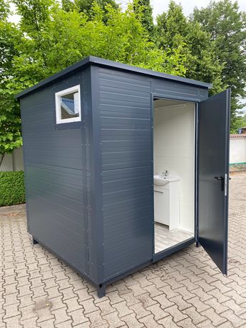 Kontener sanitarny 2x2m z prysznicem