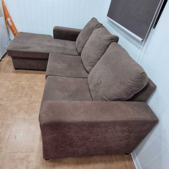 REBAIXA NO PREÇO: Sofá chaise longue como NOVO