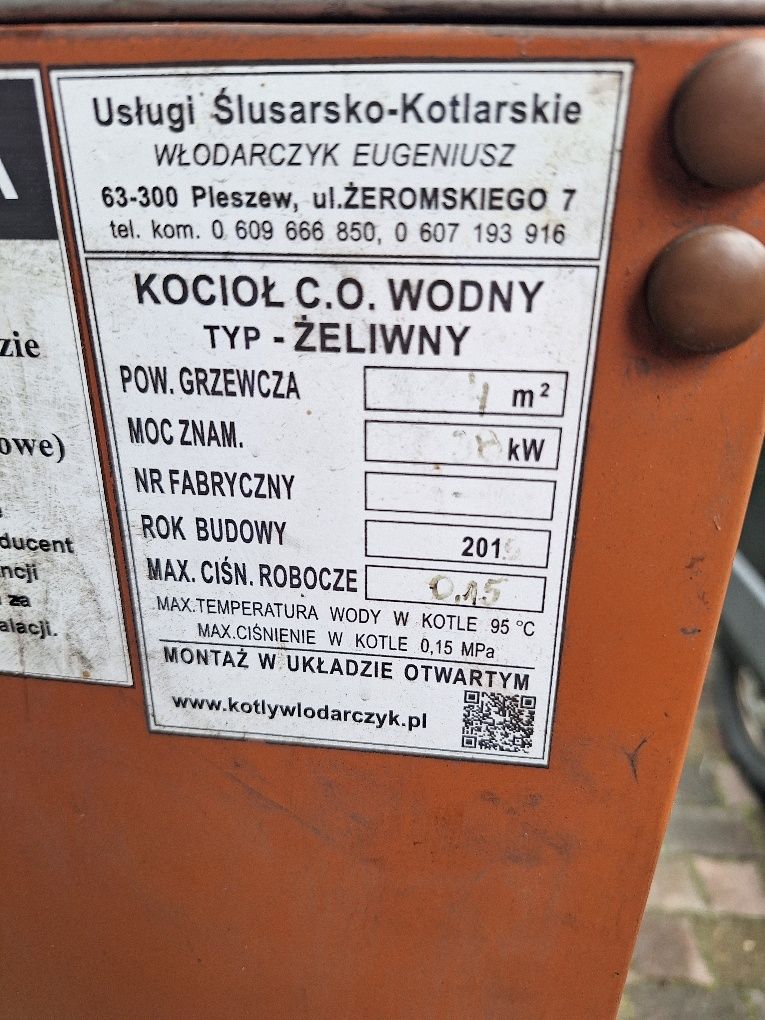 Czesci do pieca na ekogroszek