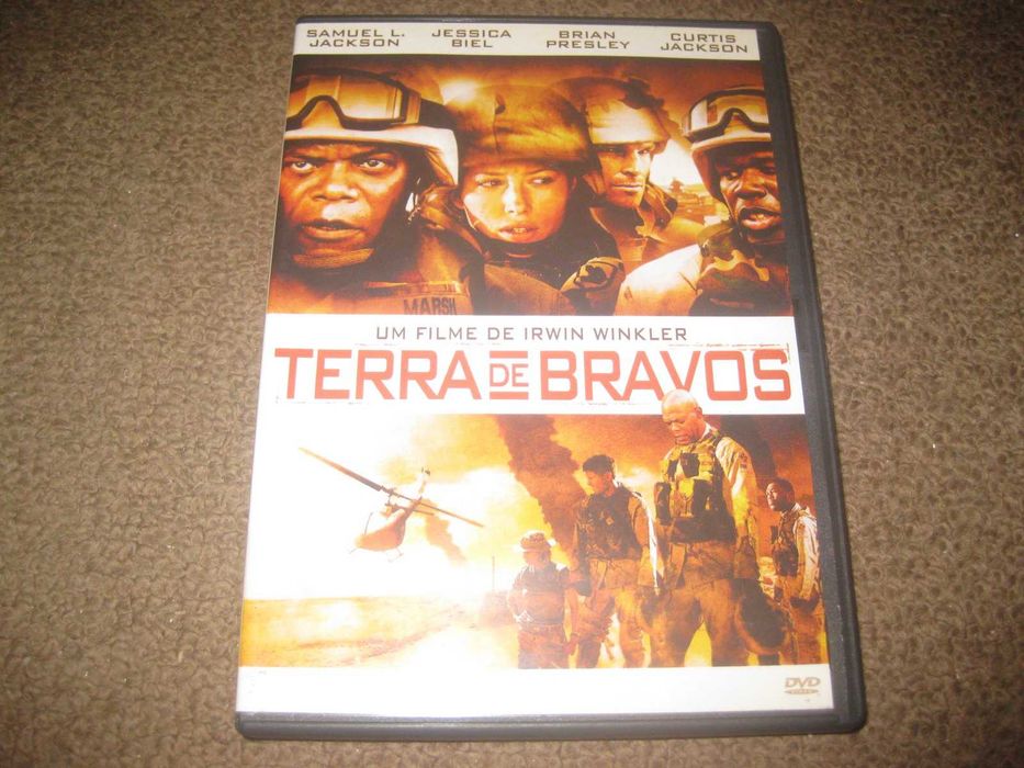 DVD "Terra de Bravos" com Samuel L. Jackson